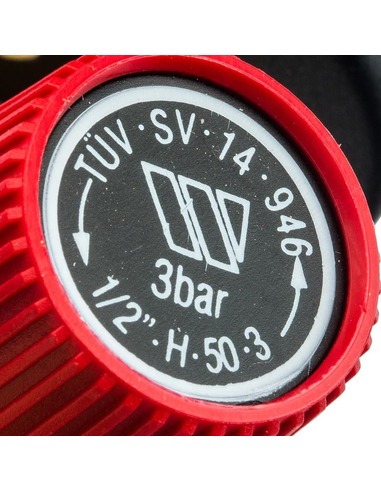 Клапан предохранительный Watts SVM 1/2"х3/4" 3 бар с манометром