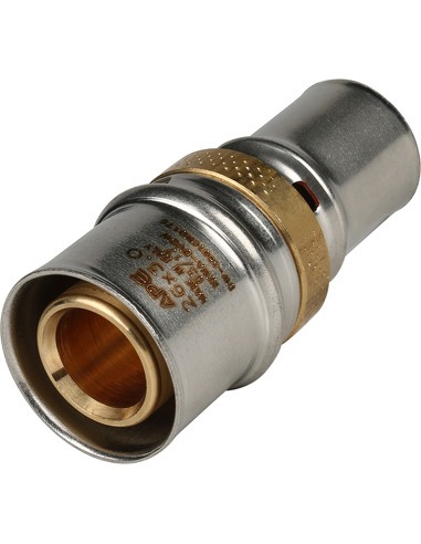 Муфта переходная STOUT 26х20 для металлопластиковых труб пресс