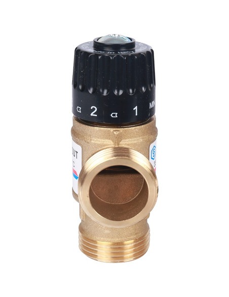 Термостатический смесительный клапан STOUT 35-60°C, 1" НР, Kvs 2,5