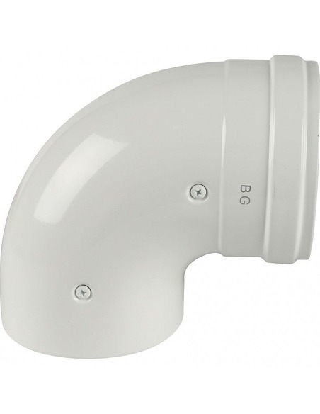 Адаптер котла BAXI Ø60/100 - 90° подключение через хомут