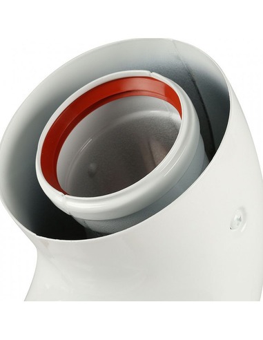 Адаптер котла BAXI Ø60/100 - 90° подключение через хомут