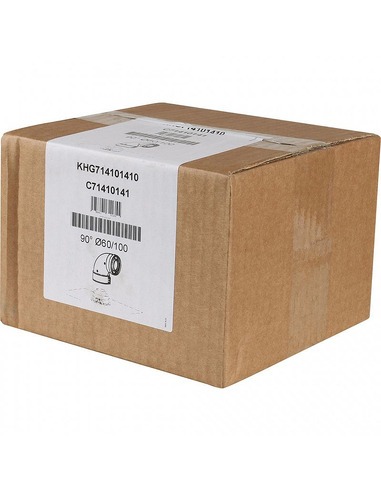 Адаптер котла BAXI Ø60/100 - 90° подключение через хомут