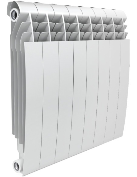 Биметаллический радиатор Royal Thermo BiLiner Bianco Traffico 500 х8