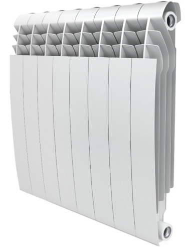 Биметаллический радиатор Royal Thermo BiLiner Bianco Traffico 500 х8