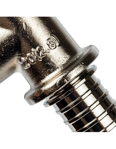 Трубка для подключения радиатора Т-образная STOUT 20/250 для труб из сшитого полиэтилена