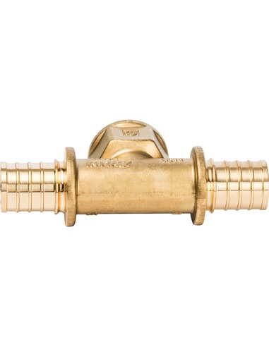 Тройник переходной STOUT 32x1"х32 ВР для труб из сшитого полиэтилена