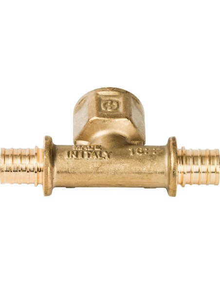 Тройник переходной STOUT 16x1/2"х16 ВР для труб из сшитого полиэтилена