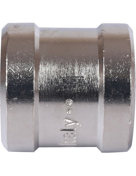 Муфта никелированная STOUT 1/4" ВР