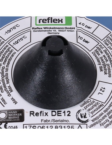 Расширительный бак Reflex Refix DE 12, 10 бар