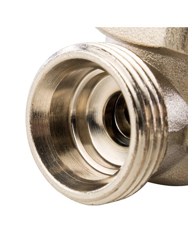 Узел нижнего подключения STOUT 3/4" для двухтрубной системы, угловой