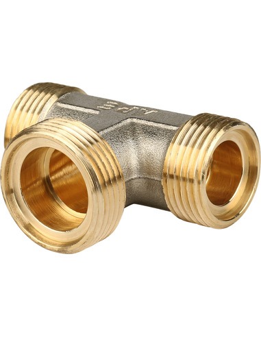 Тройник переходной STOUT 16x20x16 для металлопластиковых труб обжим