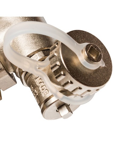 Коллектор STOUT из латуни в сборе с расходомерами 12 вых.