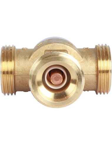 Термостатический смесительный клапан STOUT 30-65°C, 1" НР, Kvs 1,8