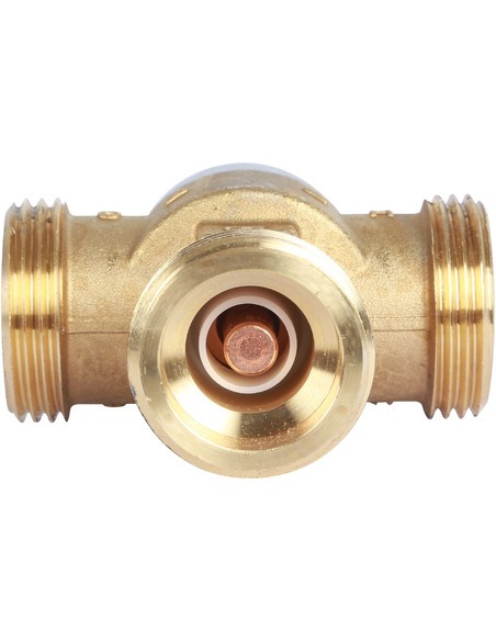 Термостатический смесительный клапан STOUT 30-65°C, 1" НР, Kvs 1,8