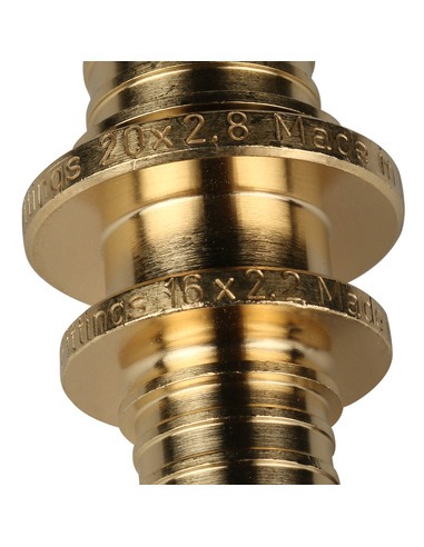 Муфта переходная STOUT 20х16 для труб из сшитого полиэтилена