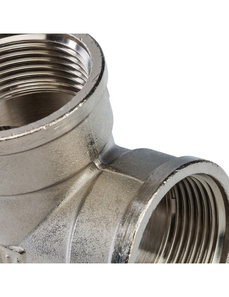 Крестовина никелированная STOUT 1 1/4" ВР