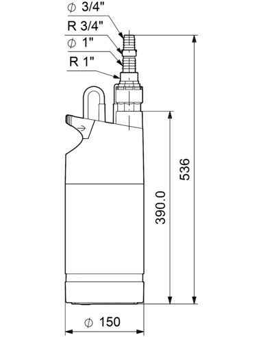 Насос колодезный Grundfos SB 3-35 A