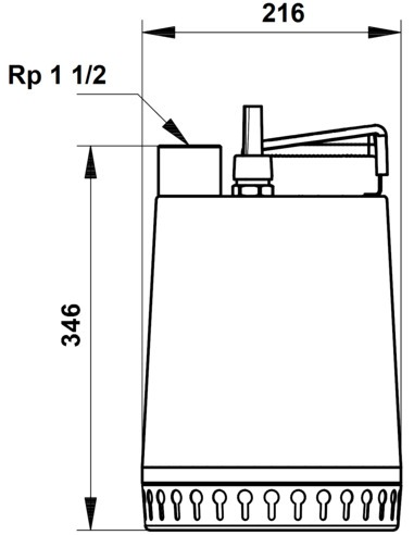 Насос дренажный Grundfos Unilift AP 12.40.08.A1