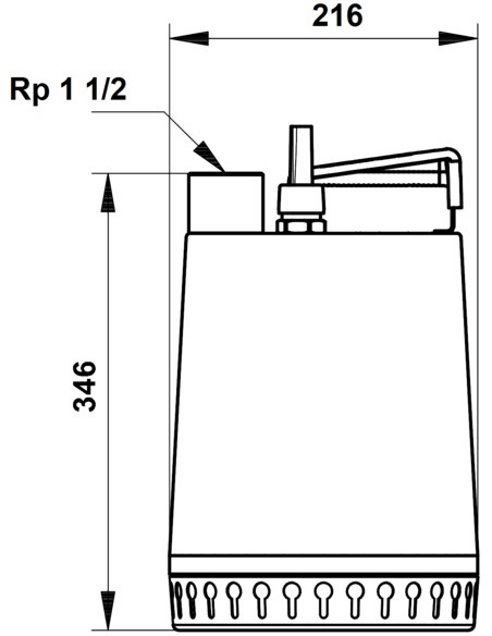 Насос дренажный Grundfos Unilift AP 12.40.08.A1