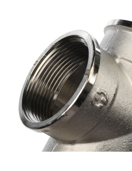 Тройник никелированный STOUT 1 1/2" ВР