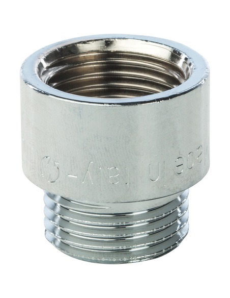 Удлинитель хромированный STOUT 1/2"х15 ВР-НР