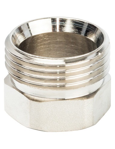 Разъемное соединение "американка" никелированное STOUT 3/4" ВР-НР (o-ring)