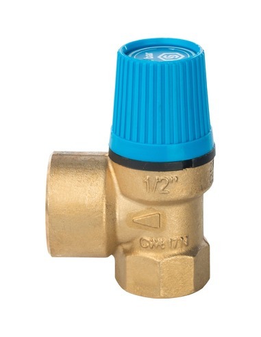 Клапан предохранительный STOUT 1/2"х3/4" 6 бар