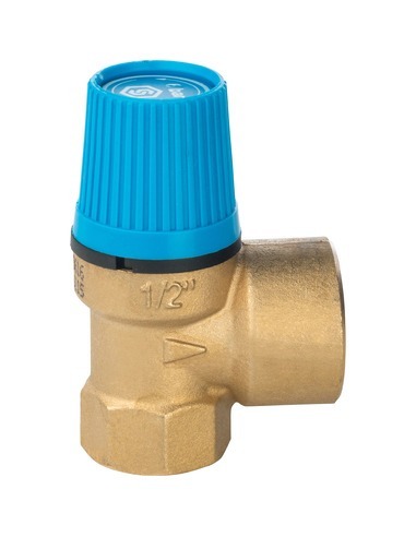 Клапан предохранительный STOUT 1/2"х3/4" 6 бар