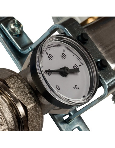 Коллектор STOUT из нержавеющей стали в сборе без расходомеров 7 вых.