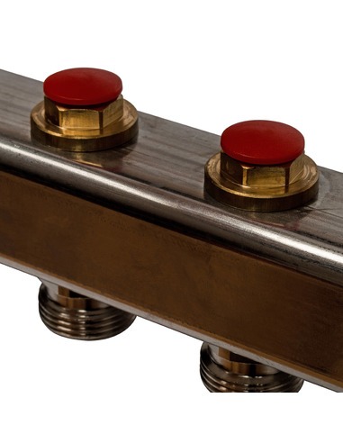 Коллектор STOUT из нержавеющей стали в сборе без расходомеров 7 вых.