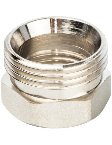 Разъемное соединение "американка" никелированное STOUT 1/2" ВР-НР (o-ring)