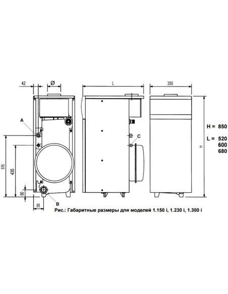Газовый котел BAXI SLIM 1.230 i
