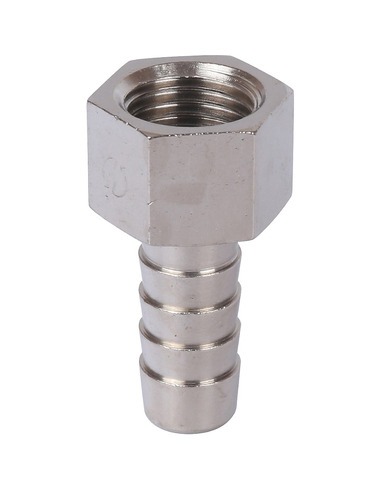 Штуцер никелированный STOUT 1/4"х14 ВР 