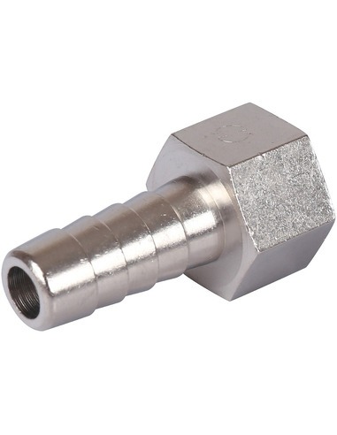 Штуцер никелированный STOUT 1/4"х14 ВР 