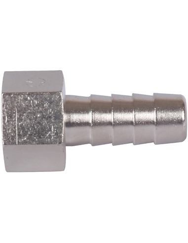 Штуцер никелированный STOUT 1/4"х14 ВР 