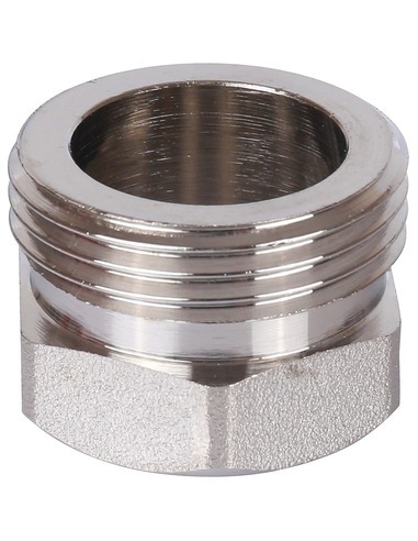 Разъемное соединение "американка" никелированное STOUT 1/2" ВР-НР (прокладка)