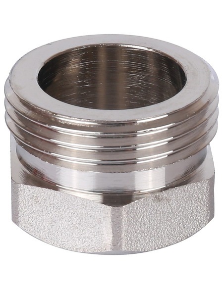 Разъемное соединение "американка" никелированное STOUT 1/2" ВР-НР (прокладка)