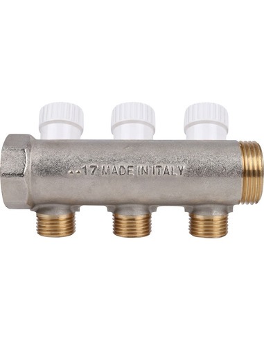 Коллектор распределительный STOUT 1", 3 вых 1/2"