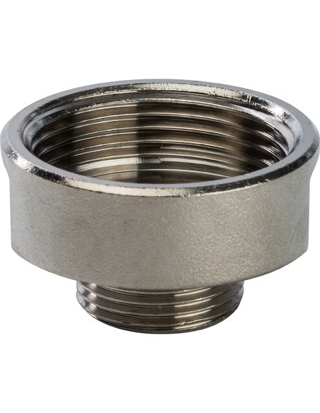 Переходник никелированный STOUT 1 1/4"х3/4" ВР-НР