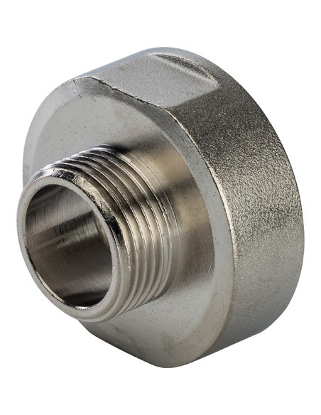 Переходник никелированный STOUT 1 1/4"х3/4" ВР-НР