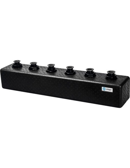 Распределительный коллектор STOUT 3(5) контура DN 25