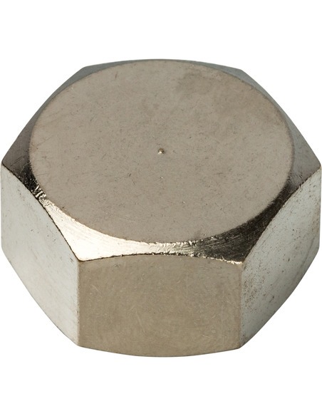 Заглушка никелированная STOUT 3/8" ВР