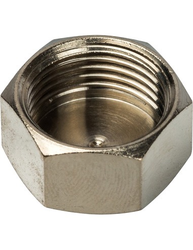 Заглушка никелированная STOUT 3/8" ВР