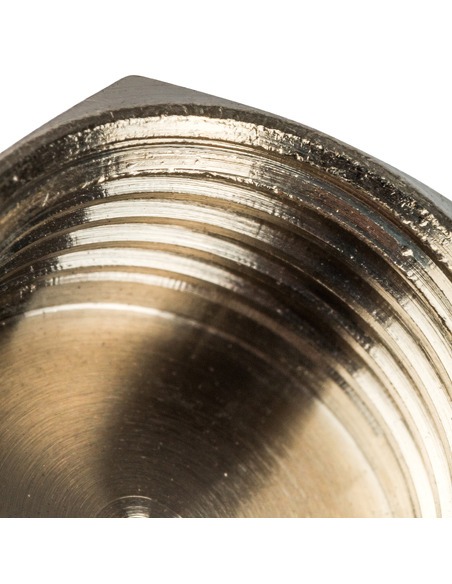Заглушка никелированная STOUT 3/8" ВР