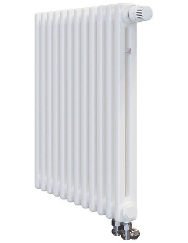 Радиатор трубчатый Zehnder Charleston 2056/12 V001/V002 1/2" RAL9016 (кроншт. в компл.)