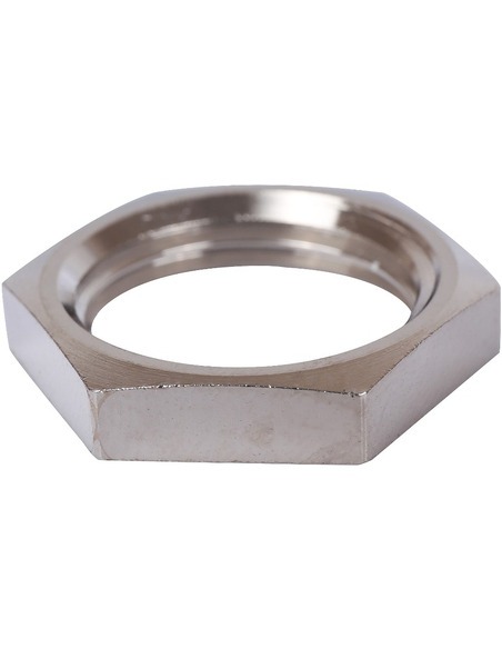 Контргайка никелированная STOUT 1/2"