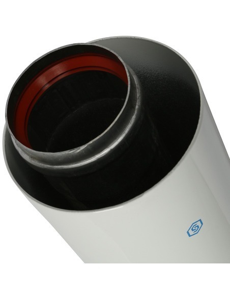 Труба удлинитель STOUT Ø60/100 - 2000мм