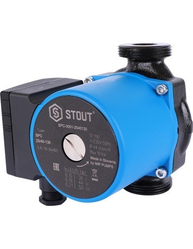 Насос циркуляционный STOUT 25/40 130