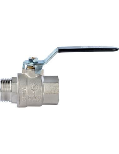 Кран шаровой STOUT полнопроходной 1" ВР-НР (рычаг)