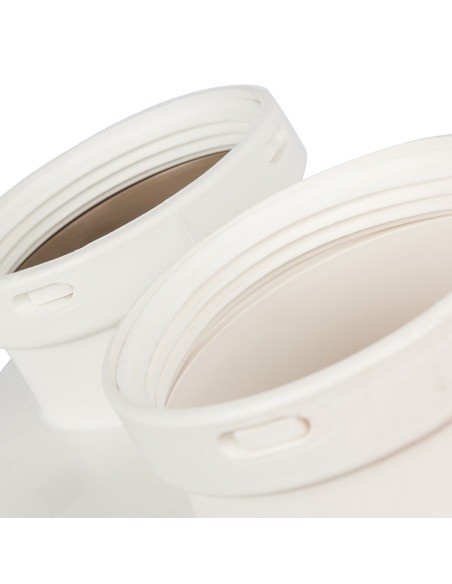 Адаптер котла STOUT Ø80/80 для подключения раздельных труб (Bosch)